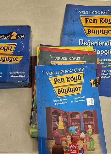 7 adet okuma kitabı seti