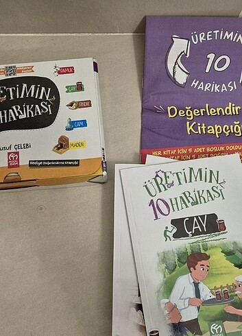 7 adet okuma kitabı seti