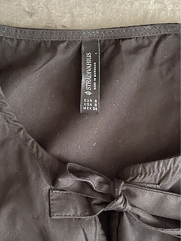 Stradivarius Siyah Bluz