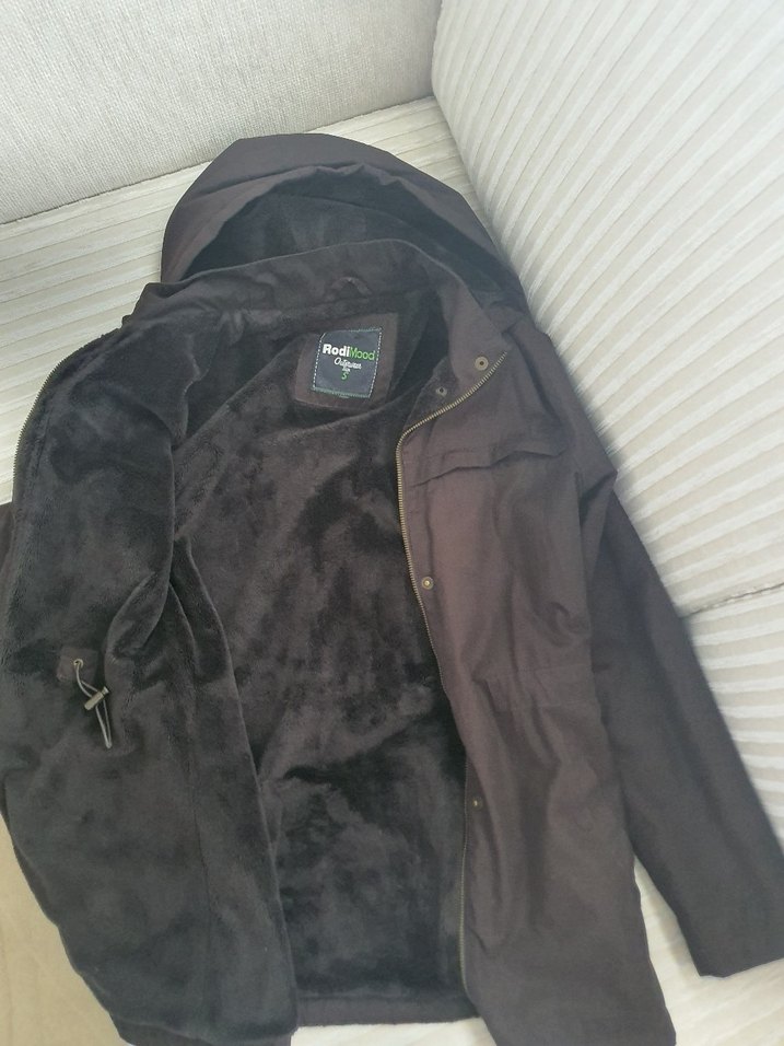 Kahverengi Midi Kadın mont - Görsel 2