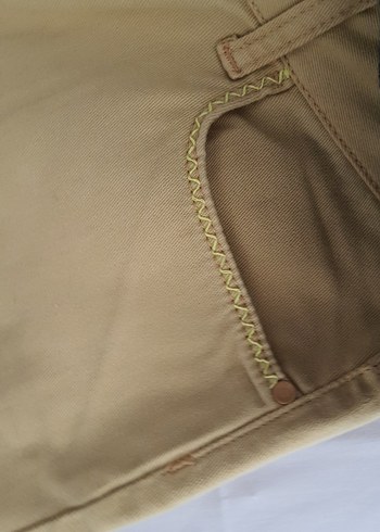 Sarı Denim Şortlu Tişört Takım - Görsel 4