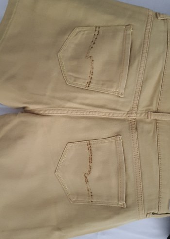 Sarı Denim Şortlu Tişört Takım - Görsel 12