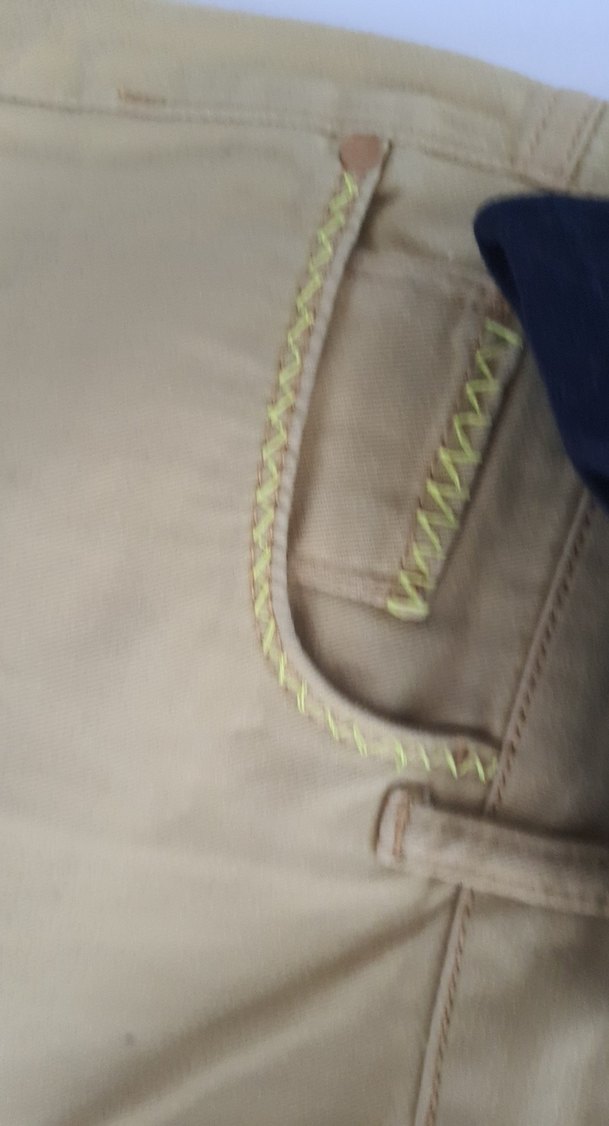 Sarı Denim Şortlu Tişört Takım - Görsel 3