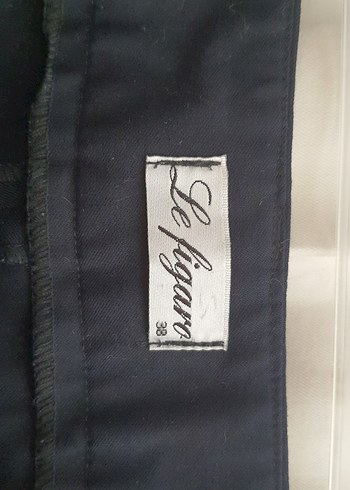 Lacivert Kemerli kadın Pantolon - Görsel 6