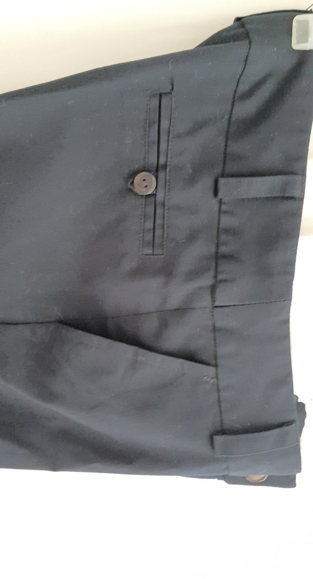 Lacivert Kemerli kadın Pantolon - Görsel 2