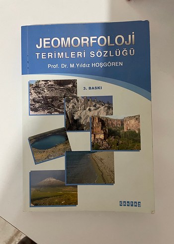 Jeomorfoloji Terimleri sözlüğü