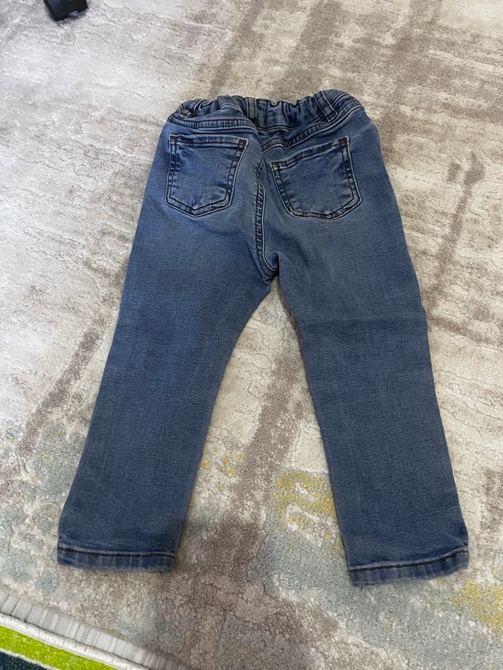 Erkek Çocuk Mavi Kot Pantolon - Görsel 3