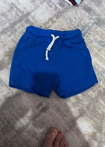 Mavi Erkek Çocuk Rahat Kesim Denim Şort