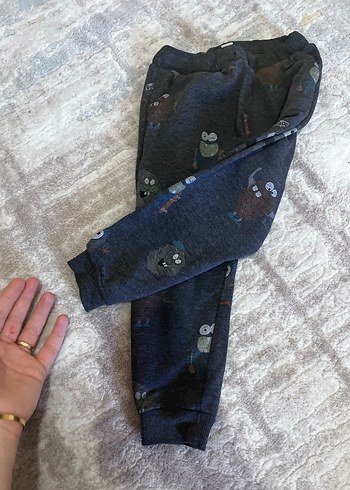18-24 Ay Beden Gri Erkek Çocuk Salaş Sweatpant