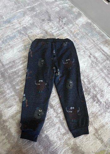 18-24 Ay Beden gri Renk Gri Erkek Çocuk Salaş Sweatpant