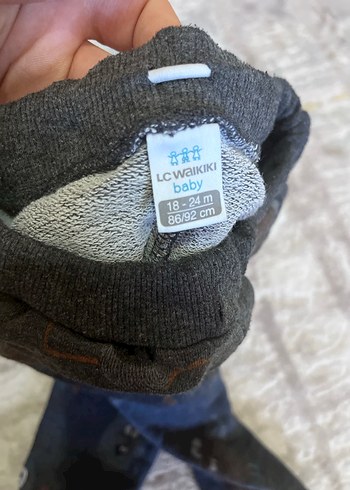 LC Waikiki Gri Erkek Çocuk Salaş Sweatpant