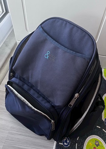 Lacivert Bebek Çantası - Görsel 3