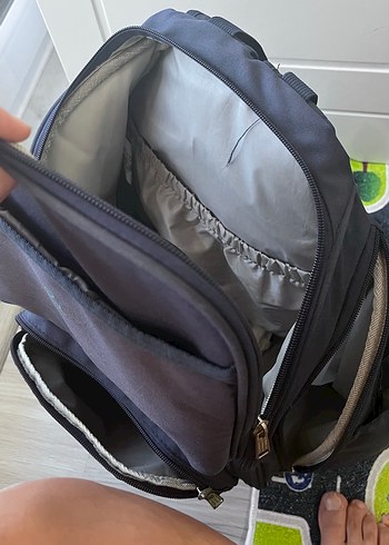 Lacivert Bebek Çantası - Görsel 2