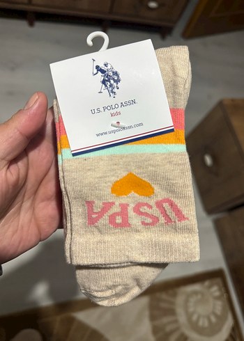 U.S Polo Assn. Uspa Sport Renkli Corap Seti