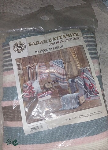 Sarar battaniye tek kisilik