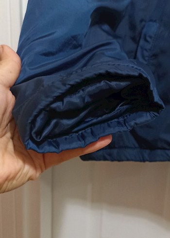 Erkek Çocuk Koyu Mavi Fermuarlı mont - Görsel 7