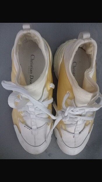 40,5 Beden Christian Dior white technial 40.50