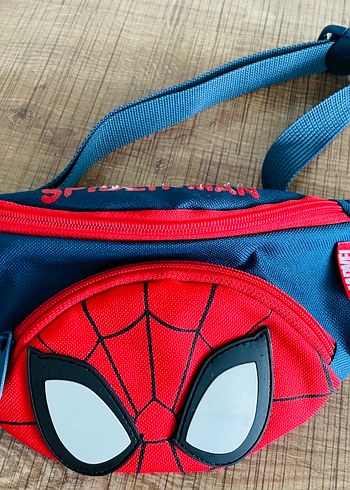 Renkli Spider-Man Çocuk bel Çantası