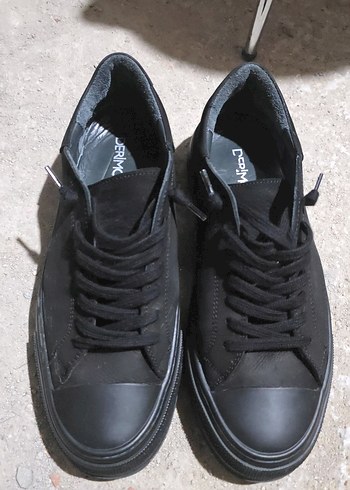 Derimod Siyah Deri Sneaker