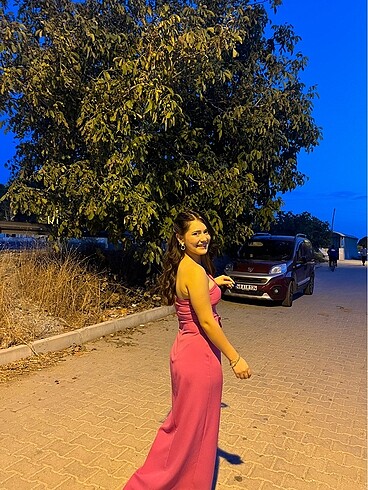 xs Beden Uzun elbise