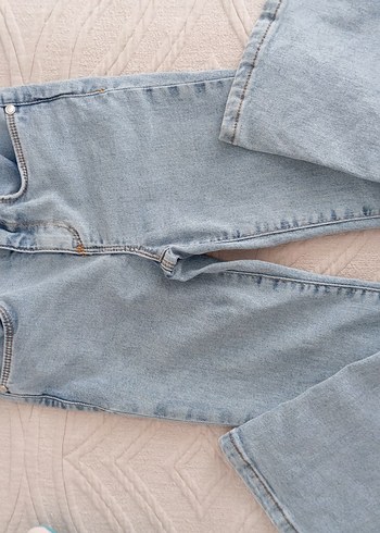 6 Yaş Beden mavi Renk Kız Çocuk İspanyol Paça Pantolon