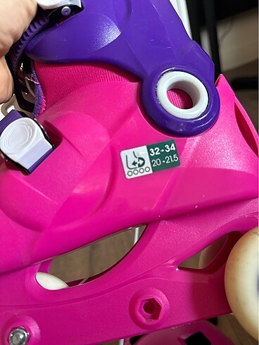 Beden Renk Decathlon Çocuk Paten 32-34 Pembe