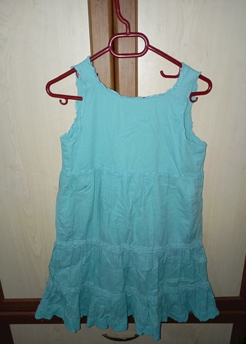 Turkuaz Keten Bohem - Görsel 2