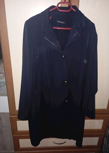 Kadın Siyah Uzun Kollu Ceket - Görsel 2