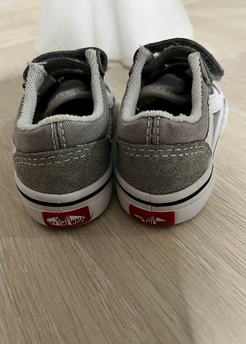 Gri Erkek, kız  Çocuk Spor Ayakkabı Velcro - Görsel 2