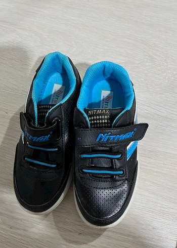 Mavi Erkek Çocuk Spor Ayakkabı Velcro - Görsel 4