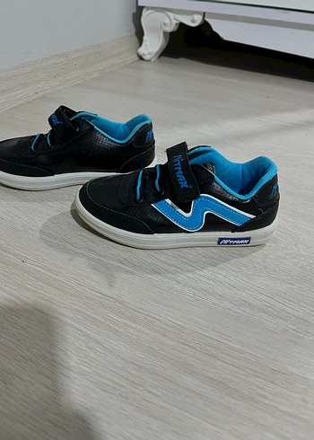 Mavi Erkek Çocuk Spor Ayakkabı Velcro - Görsel 2