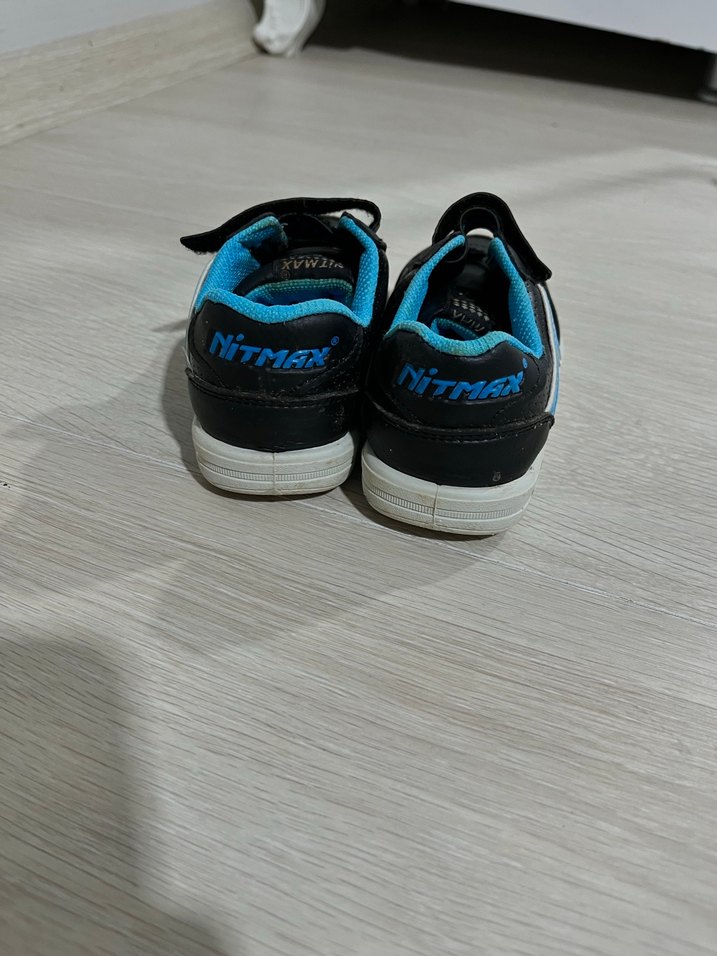 Mavi Erkek Çocuk Spor Ayakkabı Velcro - Görsel 3