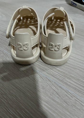 Kız Çocuk  bej Tokalı Sandalet - Görsel 2