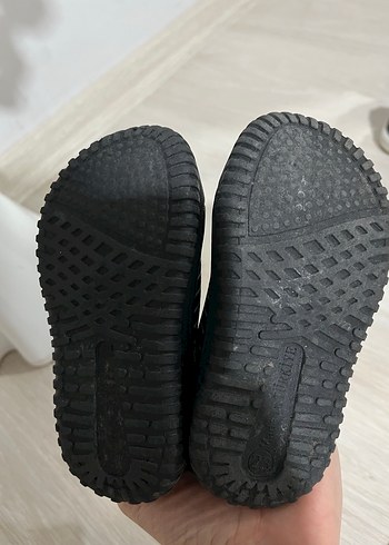 Erkek Siyah Çizgili Lastikli Su Ayakkabısı - Görsel 4