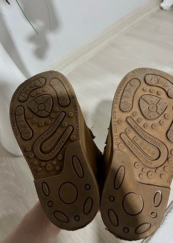 Erkek Çocuk Kahverengi Süet Tokalı Bot - Görsel 3