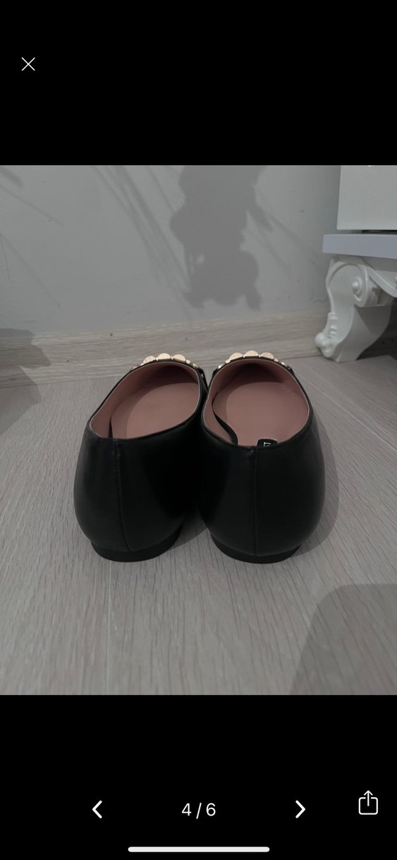 Klasik Siyah Kadın  Babet - Görsel 4