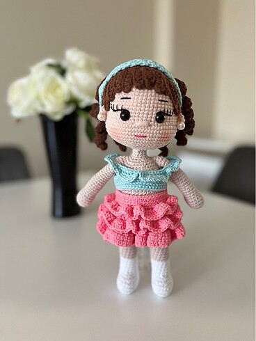 Diğer Amigurumi kız bebek