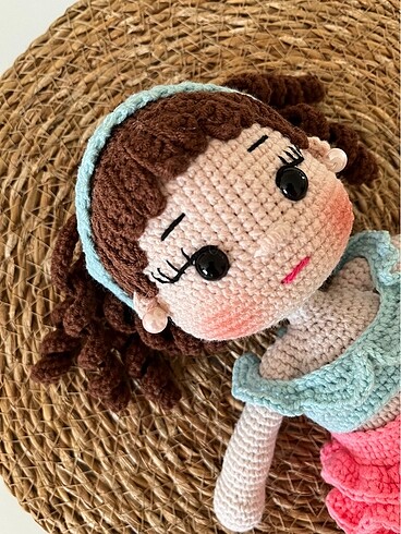  Beden Amigurumi kız bebek