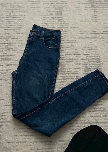 Lacivert Kadın Kot Pantolon