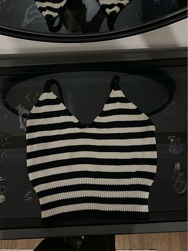 Diğer Triko crop bluz