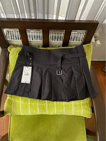 Zara pilili mini etek