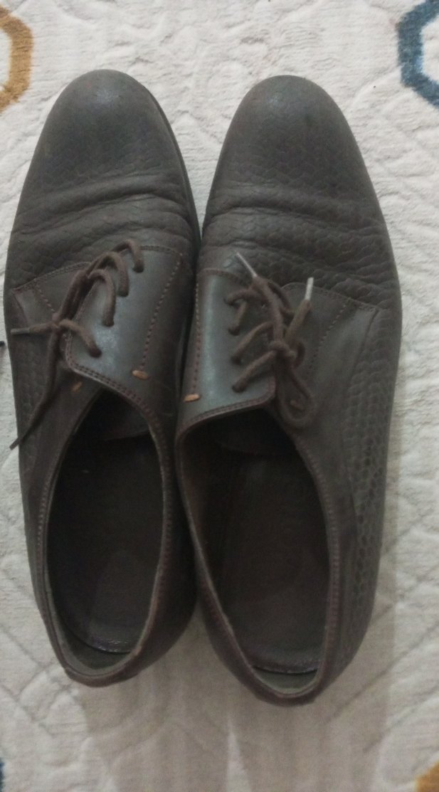 Kahverengi Minimalist Erkek Ayakkabi  ve bayan ayakkabı 37 ve 40 - Görsel 2