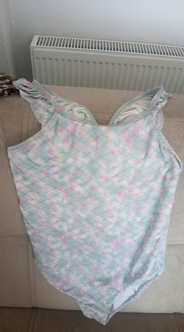 V Yaka Pilili Pastel Renkli Mayo - Görsel 2