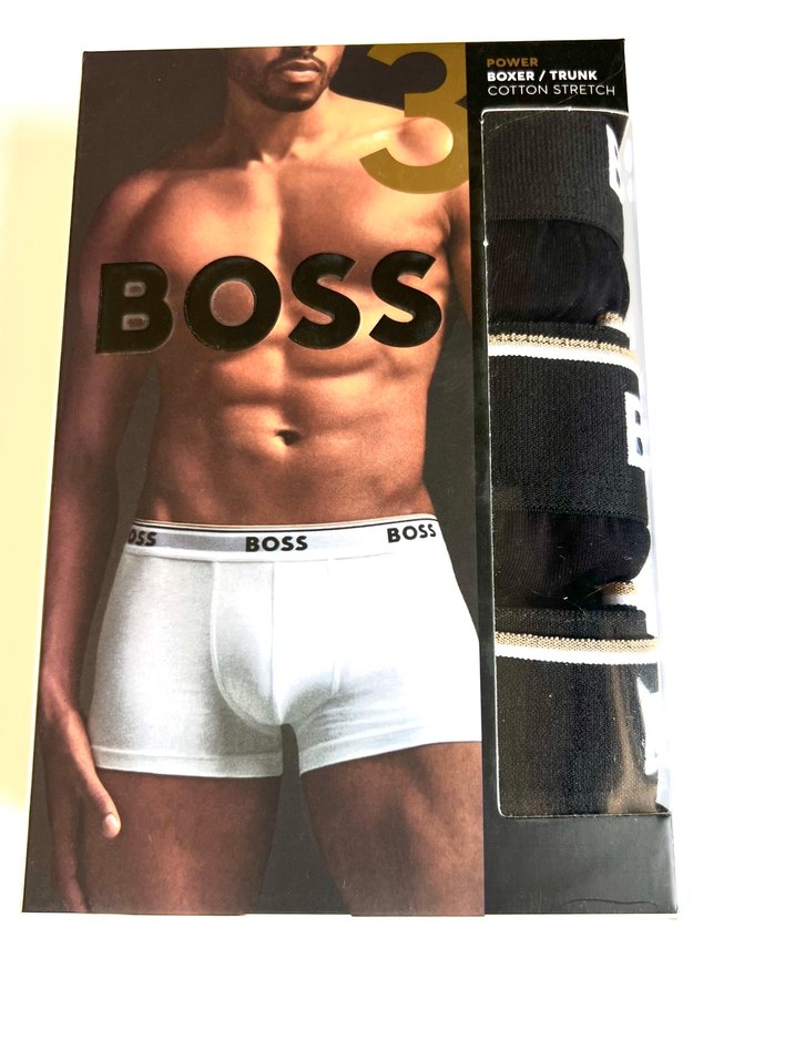 BOSS Siyah Erkek Atletik Boxer - Görsel 2