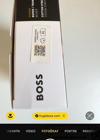 BOSS Erkek Siyah Baskılı Atletik Boxer - Görsel 7