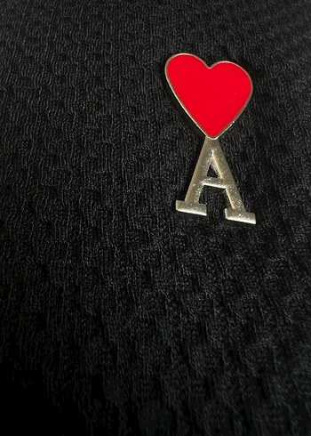 AMİ Siyah Erkek Uzun Kollu Polo Tişört - Görsel 12