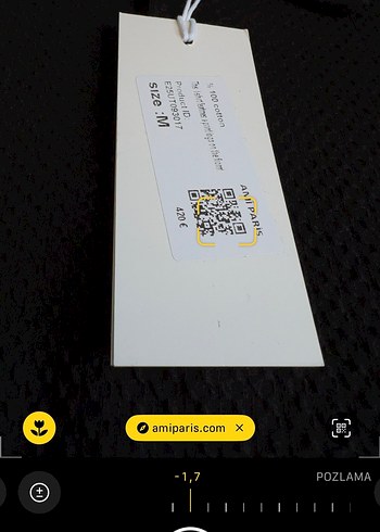 AMİ Siyah Erkek Uzun Kollu Polo Tişört - Görsel 8