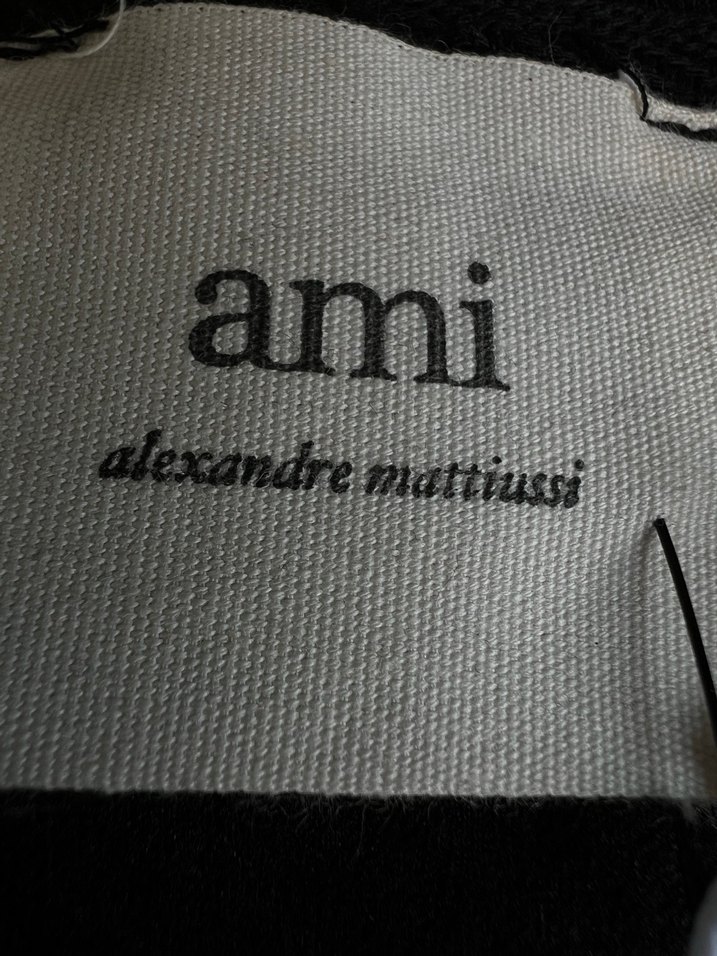 AMİ Siyah Düğmeli Erkek Polo Tişört - Görsel 4