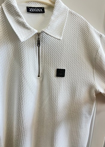 Zegna Beyaz Sokak Stil Erkek Ceket - Görsel 8