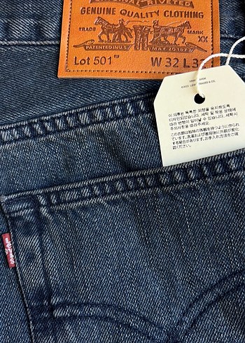 Levi's Erkek Gri Denim Jean Şort W32 L30 - Görsel 2